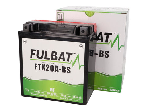 battery Fulbat FTX20A-BS MF maintenance free FULBAT MOTOVEIKALS 21