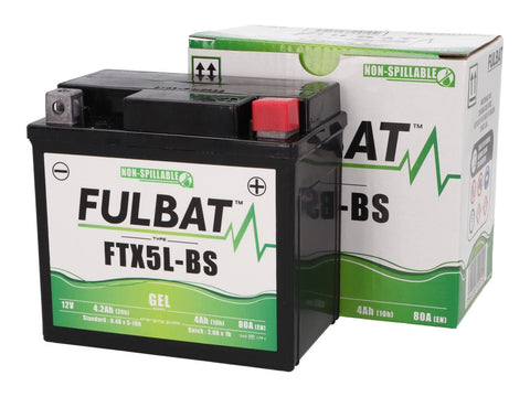 battery Fulbat FTX5L-BS GEL FULBAT MOTOVEIKALS 21