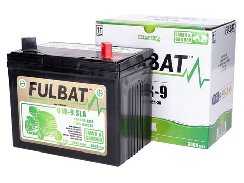battery Fulbat U1R-9 SLA for lawn tractor FULBAT MOTOVEIKALS 21