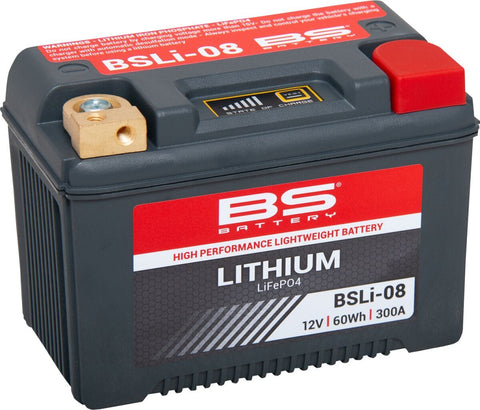 Battery Lithium Bsli08 BS BATTERY BS BATTERY MOTOVEIKALS 21