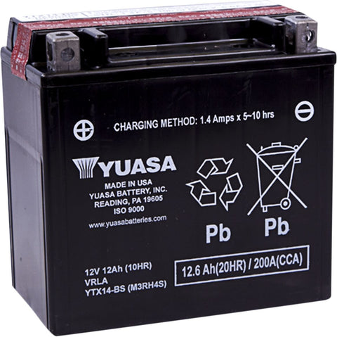 Battery-Mnt Free.69 Liter YUASA YUASA MOTOVEIKALS 21
