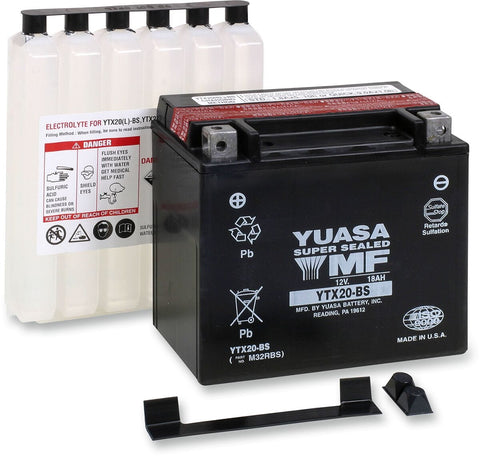 Battery-Mnt Free.93 Liter YUASA YUASA MOTOVEIKALS 21