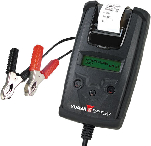 Battery Tester W/Printer YUASA YUASA MOTOVEIKALS 21