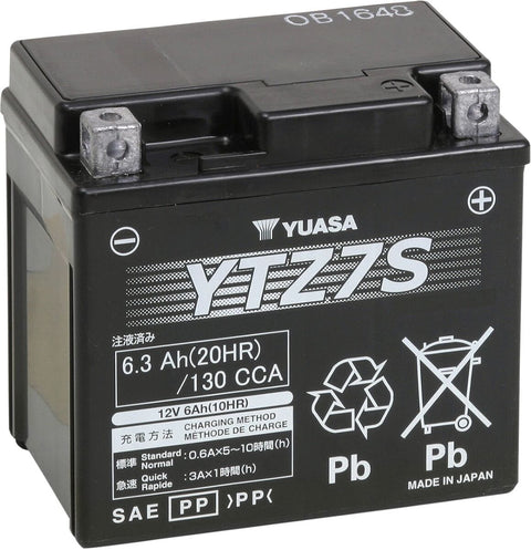 Battery Wet Sealed Ytz7S YUASA YUASA MOTOVEIKALS 21