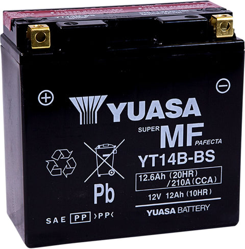 Battery Yt14B-Bs .60Ltr YUASA YUASA MOTOVEIKALS 21