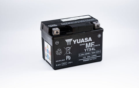 Battery Ytx4L Fa YUASA YUASA MOTOVEIKALS 21