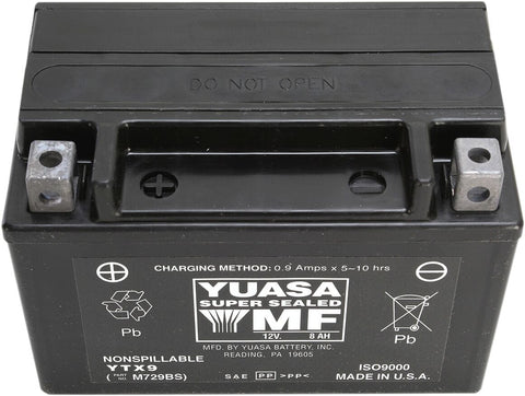 Battery Ytx9 Fa YUASA YUASA MOTOVEIKALS 21