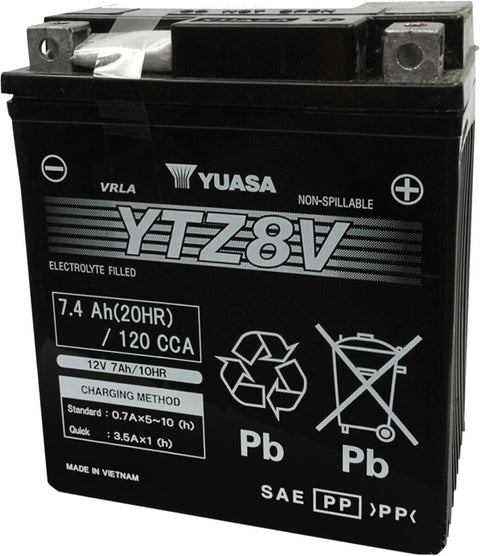 Battery Ytz8V YUASA YUASA MOTOVEIKALS 21