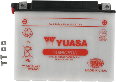 Battery-Yuasa YUASA YUASA MOTOVEIKALS 21