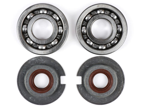 bearing set and shaft seal set for crankshaft BGM PRO FKM/Viton® E10 resistant for Vespa Wideframe VM, VN, VL, VB, GS150 / GS3, VDTS, VD1, VD2, VNA1, VNA2, VBA1M BGM PRO MOTOVEIKALS 21
