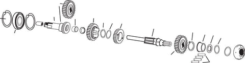Bearing Trans Oe#9025A DRAG SPECIALTIES DRAG SPECIALTIES MOTOVEIKALS 21