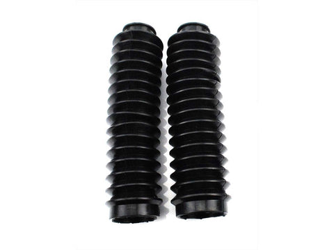 Bellows set telescopic fork rubber black for Yamaha DT 50 80 MX DIVERSE / IMPORT MOTOVEIKALS 21
