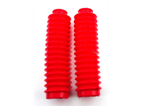 Bellows telescopic fork rubber red for Yamaha DT 50 80 MX DIVERSE / IMPORT MOTOVEIKALS 21
