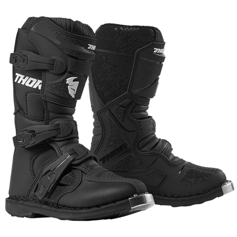 Bērnu/jauniešu MX zābaki THOR BLITZ XP black 36 THOR MOTOVEIKALS 21