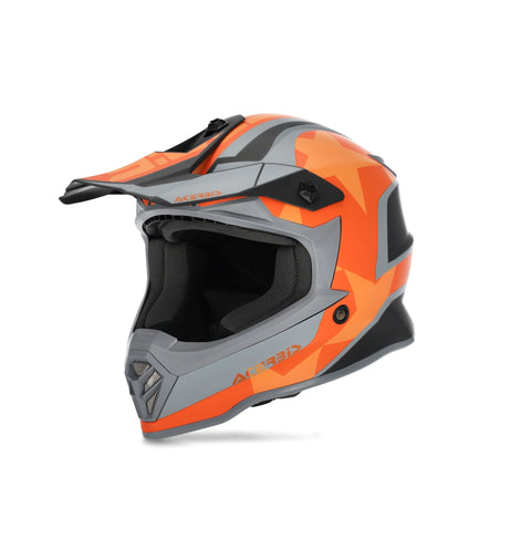 Bērnu ķivere ACERBIS KID STEEL black / orange ACERBIS MOTOVEIKALS 21