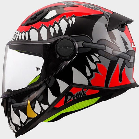 Bērnu ķivere LS2 FF812 KID Punk grey / red LS2 MOTOVEIKALS 21