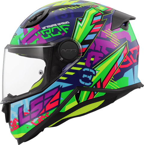 Bērnu ķivere LS2 FF812 KID SVENT Blue green LS2 MOTOVEIKALS 21