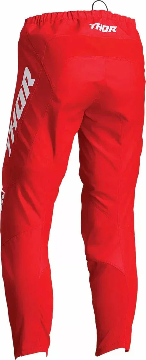 Bērnu MX bikses THOR Sector Minimal red THOR MOTOVEIKALS 21