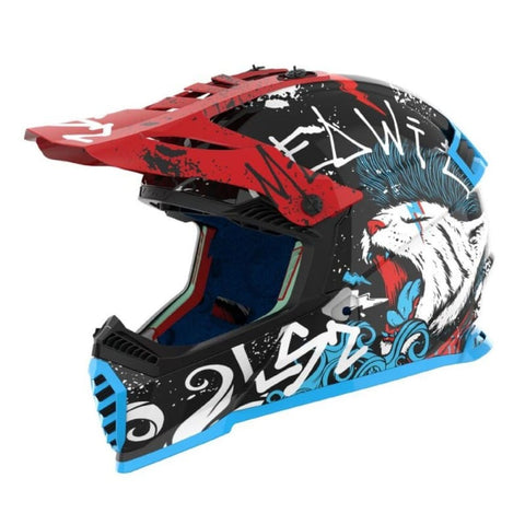 Bērnu MX ķivere LS2 STARMAW gloss black S LS2 MOTOVEIKALS 21