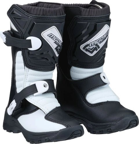 Bērnu MX zābaki MOOSE RACING M1.3™ black / white MOOSE RACING MOTOVEIKALS 21