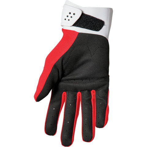 Bērnu un jauniešu MX cimdi THOR Spectrum red / black M THOR MOTOVEIKALS 21