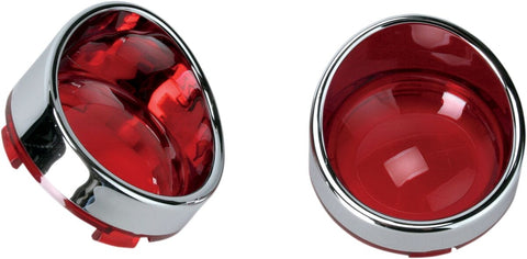 Bezel T/S Visor Red DRAG SPECIALTIES DRAG SPECIALTIES MOTOVEIKALS 21