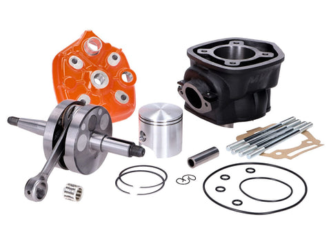 Big Bore cylinder kit MVT Iron Max with 44.8mm crankshaft PP=13mm 90cc for Piaggio/Derbi D50B0 MVT ALLUMAGE MOTOVEIKALS 21