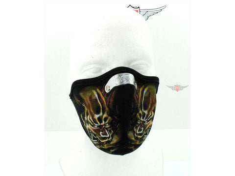 Biker mask 2 mm Warrior for moped mokick DIVERSE / IMPORT MOTOVEIKALS 21