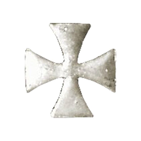 Biker pins Maltese cross pin silver MCS MOTOVEIKALS 21