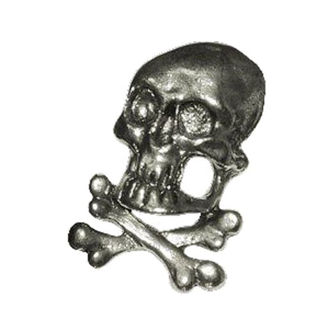 Biker pins Skull & bones pin MCS MOTOVEIKALS 21