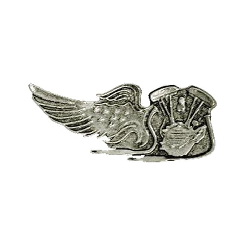 Biker pins V-Twin eagle wing pin MCS MOTOVEIKALS 21