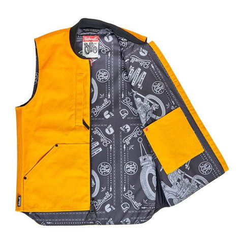 Biltwell 4 Speed vest gold BILTWELL MOTOVEIKALS 21