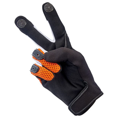 Biltwell Anza gloves orange/black BILTWELL MOTOVEIKALS 21