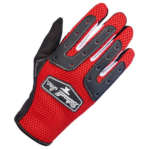 Biltwell Anza gloves red/black BILTWELL MOTOVEIKALS 21