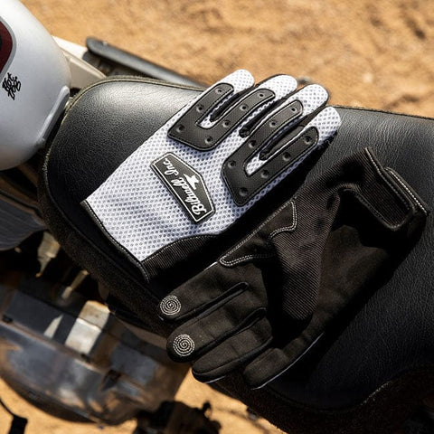 Biltwell Anza gloves white/black BILTWELL MOTOVEIKALS 21