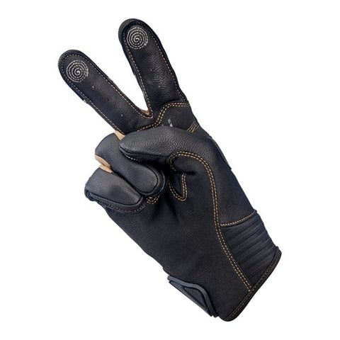 Biltwell Bridgeport gloves chocolate/black BILTWELL MOTOVEIKALS 21