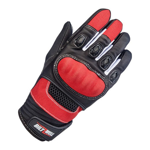 Biltwell Bridgeport gloves red/black BILTWELL MOTOVEIKALS 21