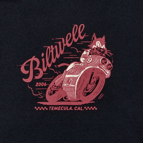 Biltwell Fast Cat hoodie black BILTWELL MOTOVEIKALS 21