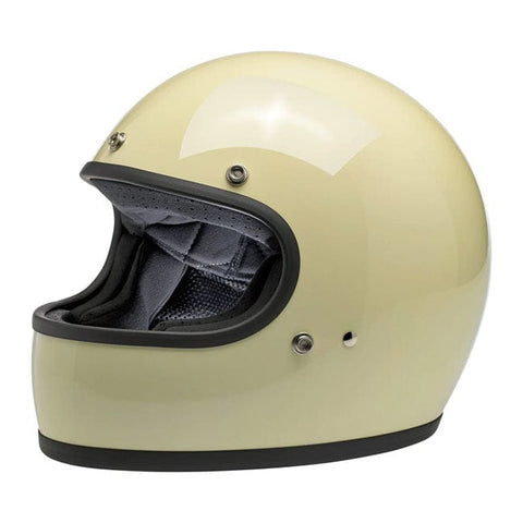 Biltwell Gringo helmet gloss vintage white BILTWELL MOTOVEIKALS 21