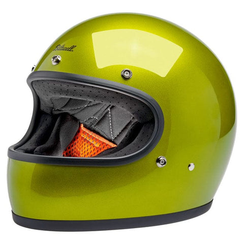 Biltwell Gringo helmet Metallic Lime BILTWELL MOTOVEIKALS 21