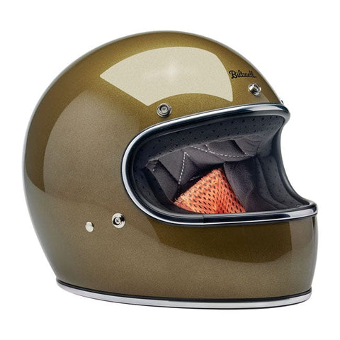 Biltwell Gringo helmet ugly gold metallic BILTWELL MOTOVEIKALS 21