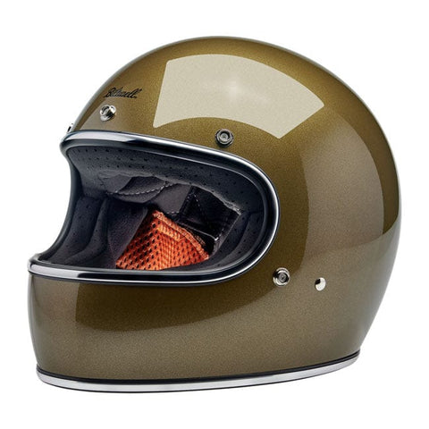 Biltwell Gringo helmet ugly gold metallic BILTWELL MOTOVEIKALS 21