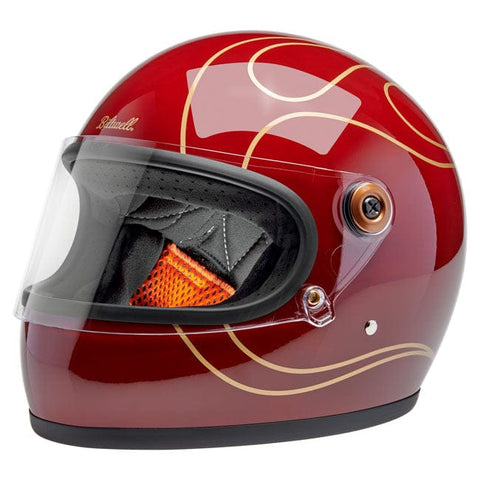 Biltwell Gringo S helmet Garnet Red Flames BILTWELL MOTOVEIKALS 21