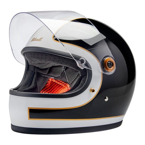 Biltwell Gringo S helmet gloss white/black tracker BILTWELL MOTOVEIKALS 21