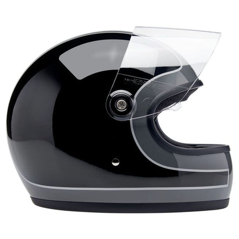 Biltwell Gringo S helmet Storm Grey/Black Tracker Gloss BILTWELL MOTOVEIKALS 21