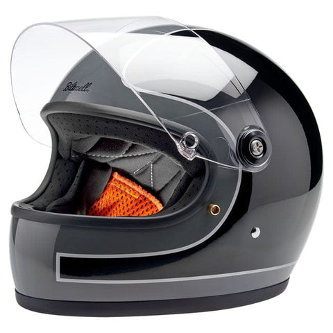Biltwell Gringo S helmet Storm Grey/Black Tracker Gloss BILTWELL MOTOVEIKALS 21