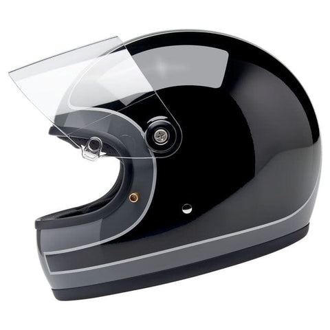 Biltwell Gringo S helmet Storm Grey/Black Tracker Gloss BILTWELL MOTOVEIKALS 21