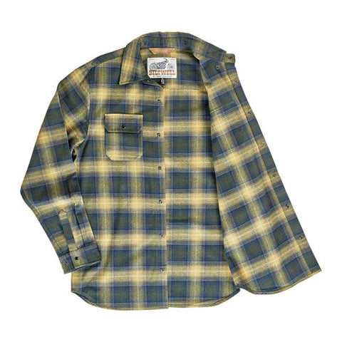 Biltwell Hi Test Flannel shirt moss BILTWELL MOTOVEIKALS 21
