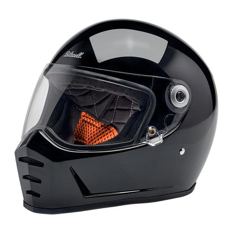 Biltwell Lane Splitter helmet gloss black BILTWELL MOTOVEIKALS 21