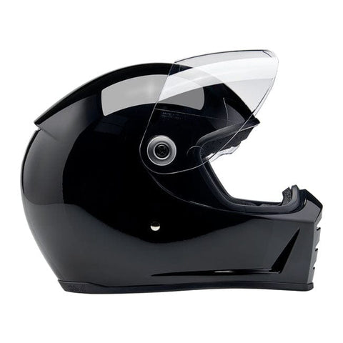 Biltwell Lane Splitter helmet gloss black BILTWELL MOTOVEIKALS 21